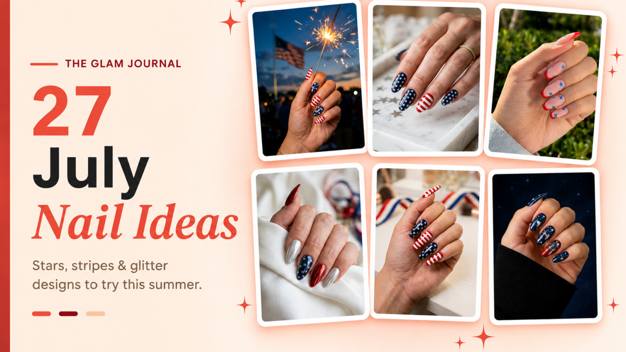 27 July Nail Designs Red, White and Blue Looks for a Standout Summer Manicure