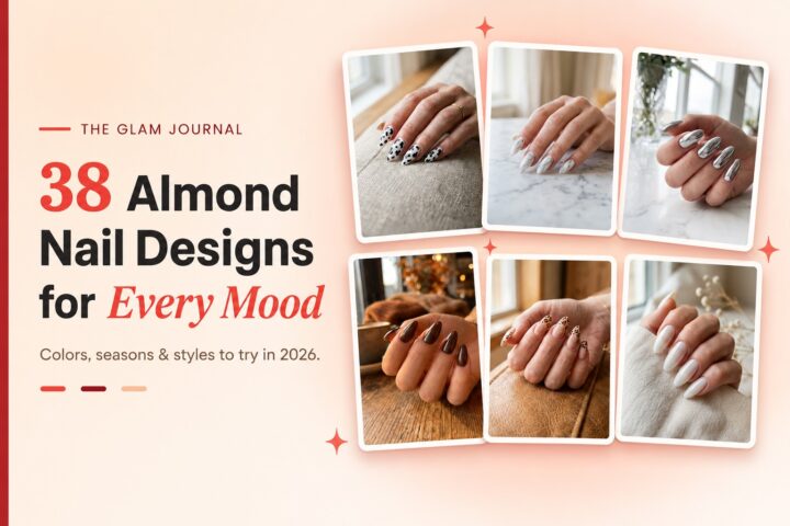 38 Almond Nail Designs for Every Color, Season and Mood in 2026
