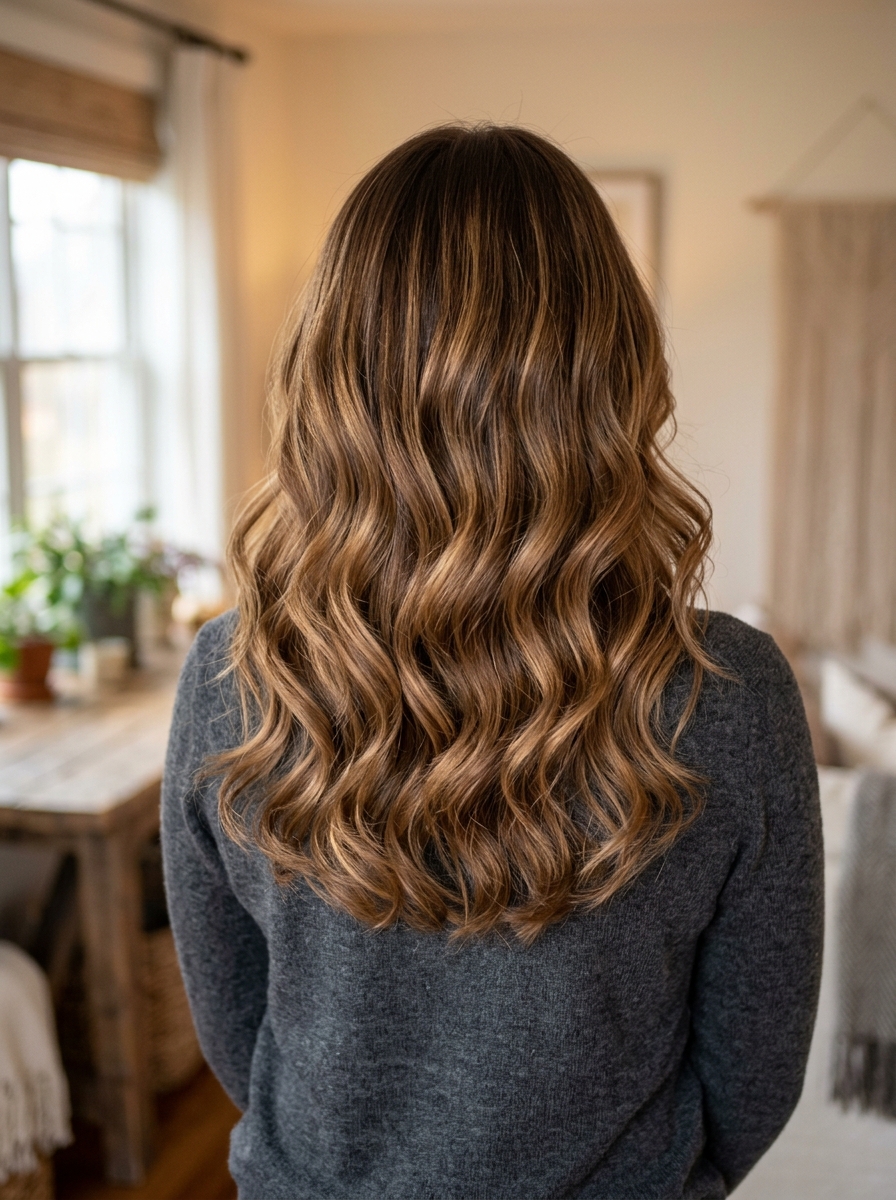 Old Hollywood glamour waves - Blowout Hairstyles for Medium Hair