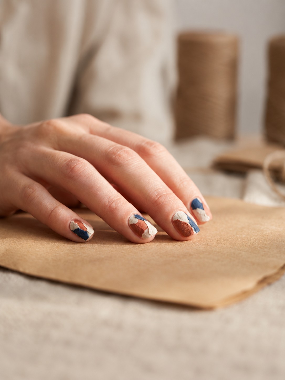 Pastel Cloud - Abstract Nail Designs