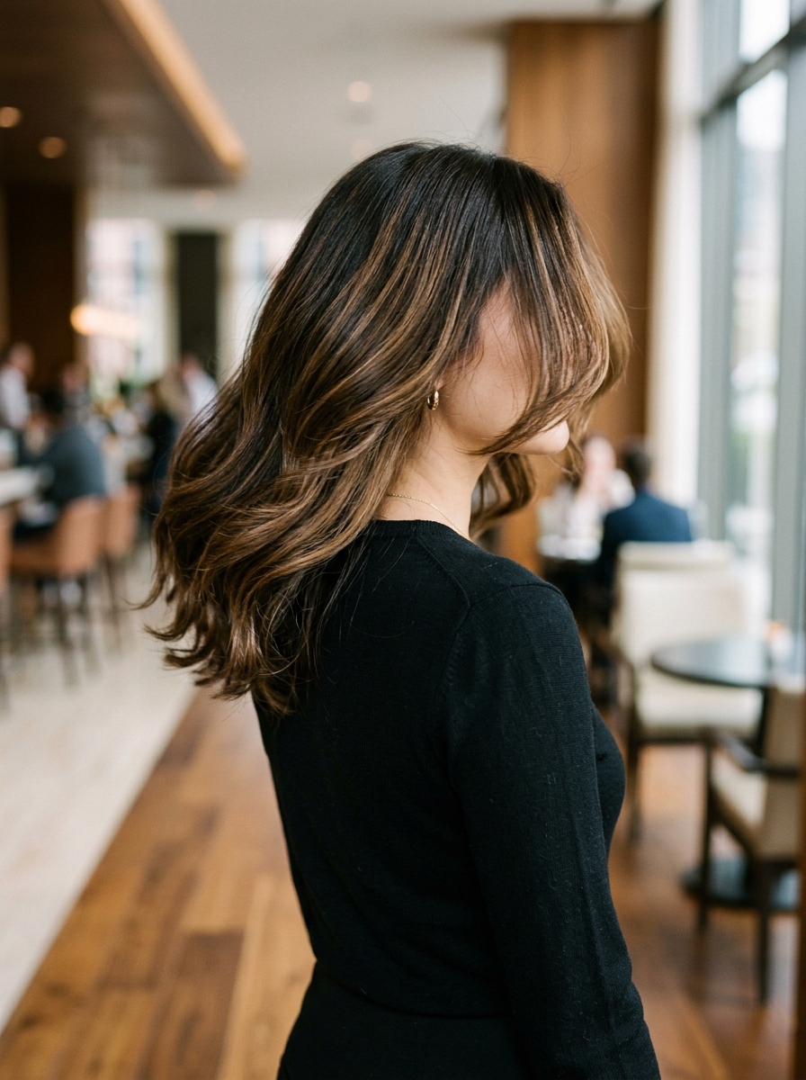 Soft wave lived-in blowout - Blowout Hairstyles for Medium Hair