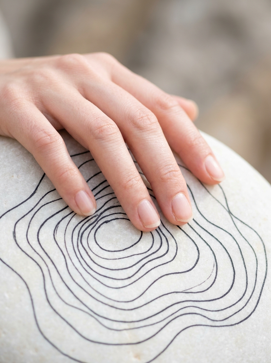 The Bare Nail Statement - Abstract Nail Designs