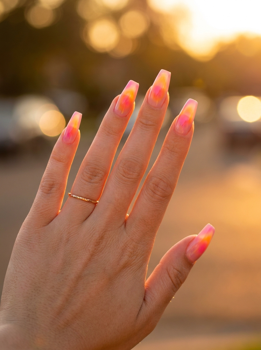 Torn-Paper Patches - Abstract Nail Designs