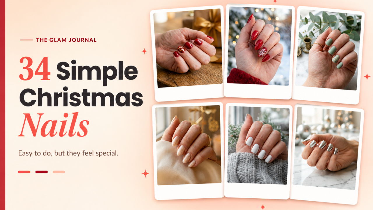 34 Simple Christmas Nails That Look Easy But Feel Special