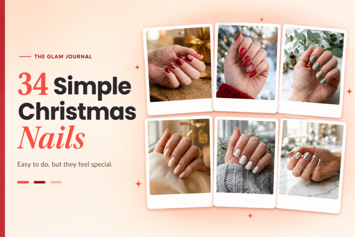 34 Simple Christmas Nails That Look Easy But Feel Special